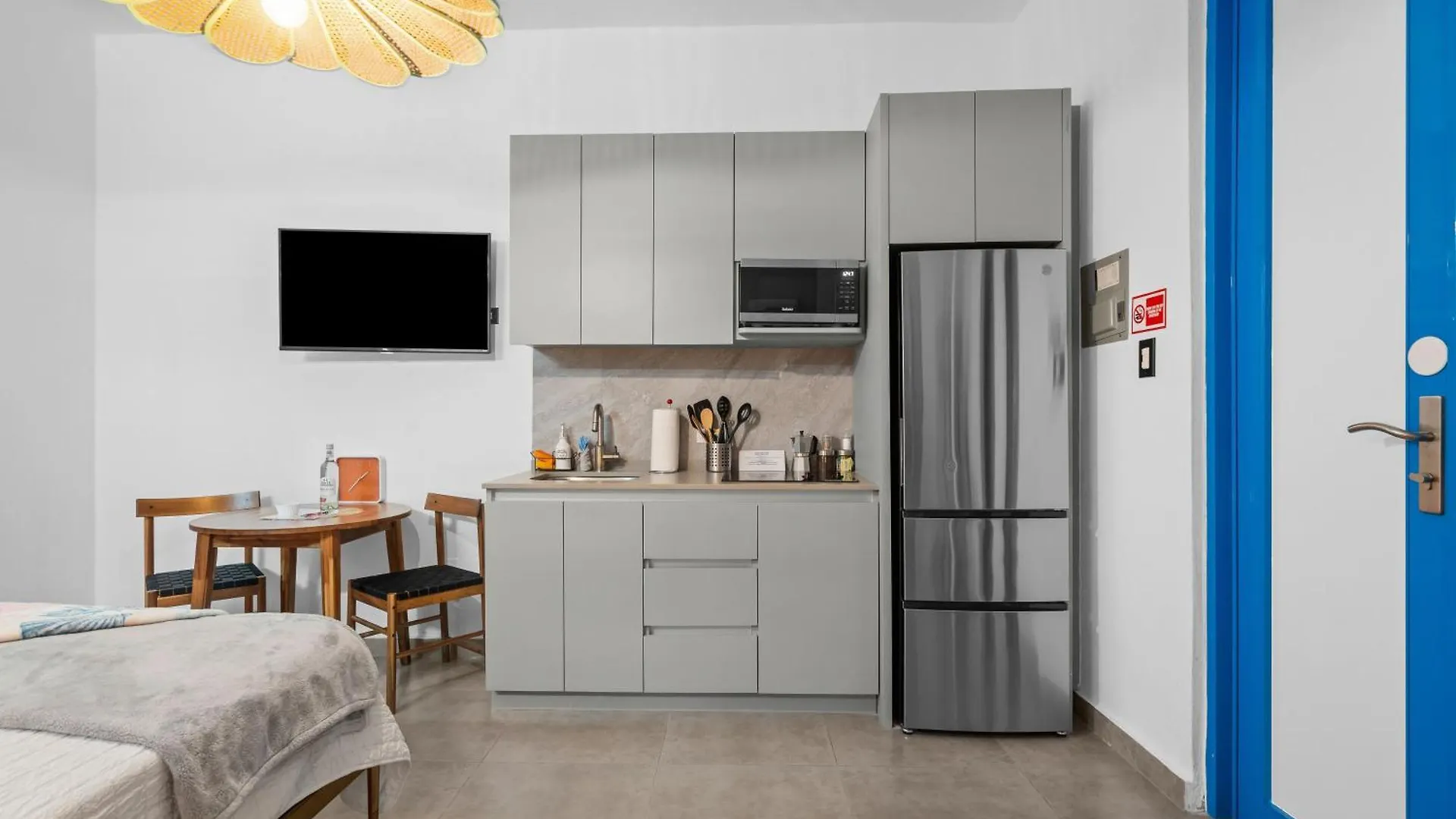 Elegant Studio With Balcony Private - Self Check In - Mm1 San Juan Porto Rico